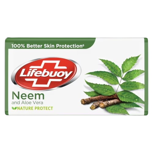 Lifebuoy Neem Soap, 125g (Buy 4 Get 1 Free)