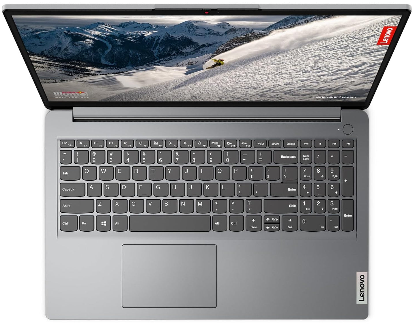 Lenovo 82R400BGIN IdeaPad Slim 1 Laptop (AMD Ryzen R5 5500U, 15.6"FHD Anti-Glare, 8 GB RAM, 512 GB SSD, Win 11, MS Office 2021, Cloud Grey, 1 Yr Onsite Warranty & ADP)