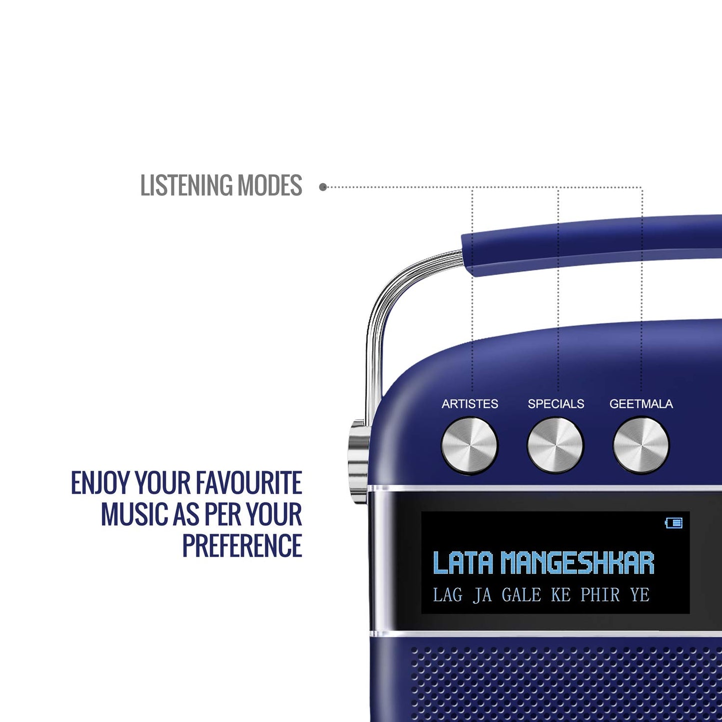 Saregama Carvaan Premium Hindi - Royal Blue