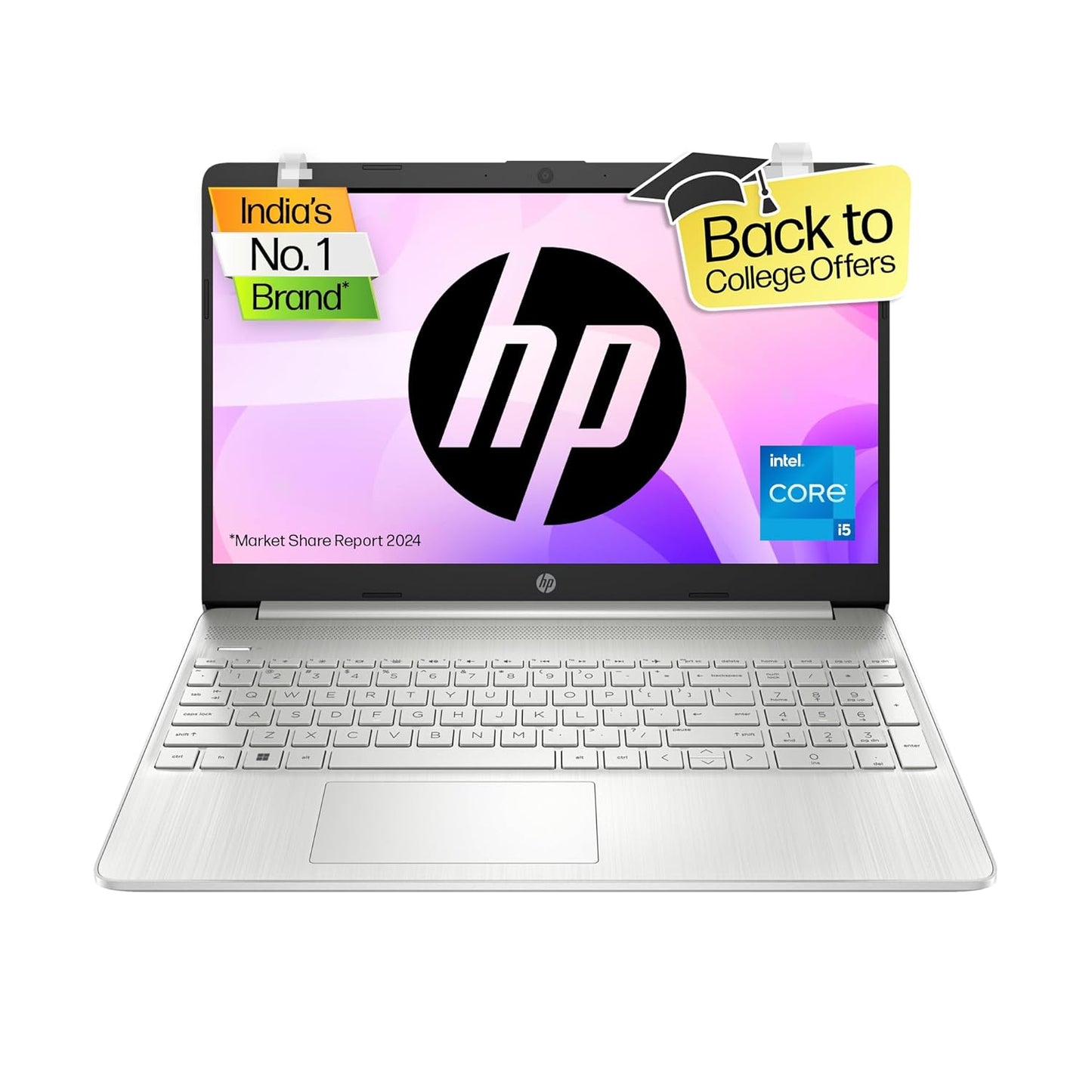 HP Laptop 39.6 cm 15s-fq5329TU