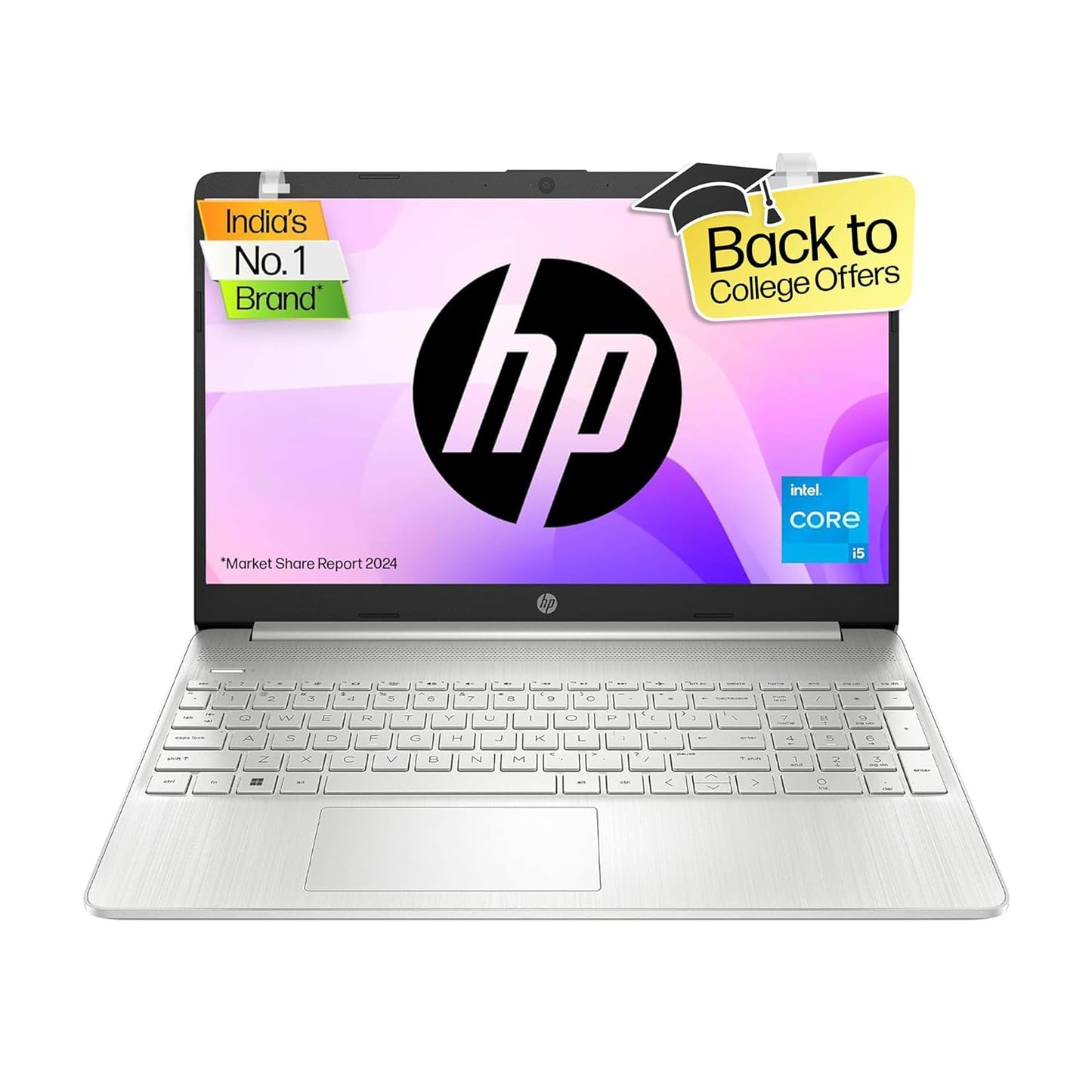 HP Laptop 39.6 cm 15s-fq5330TU