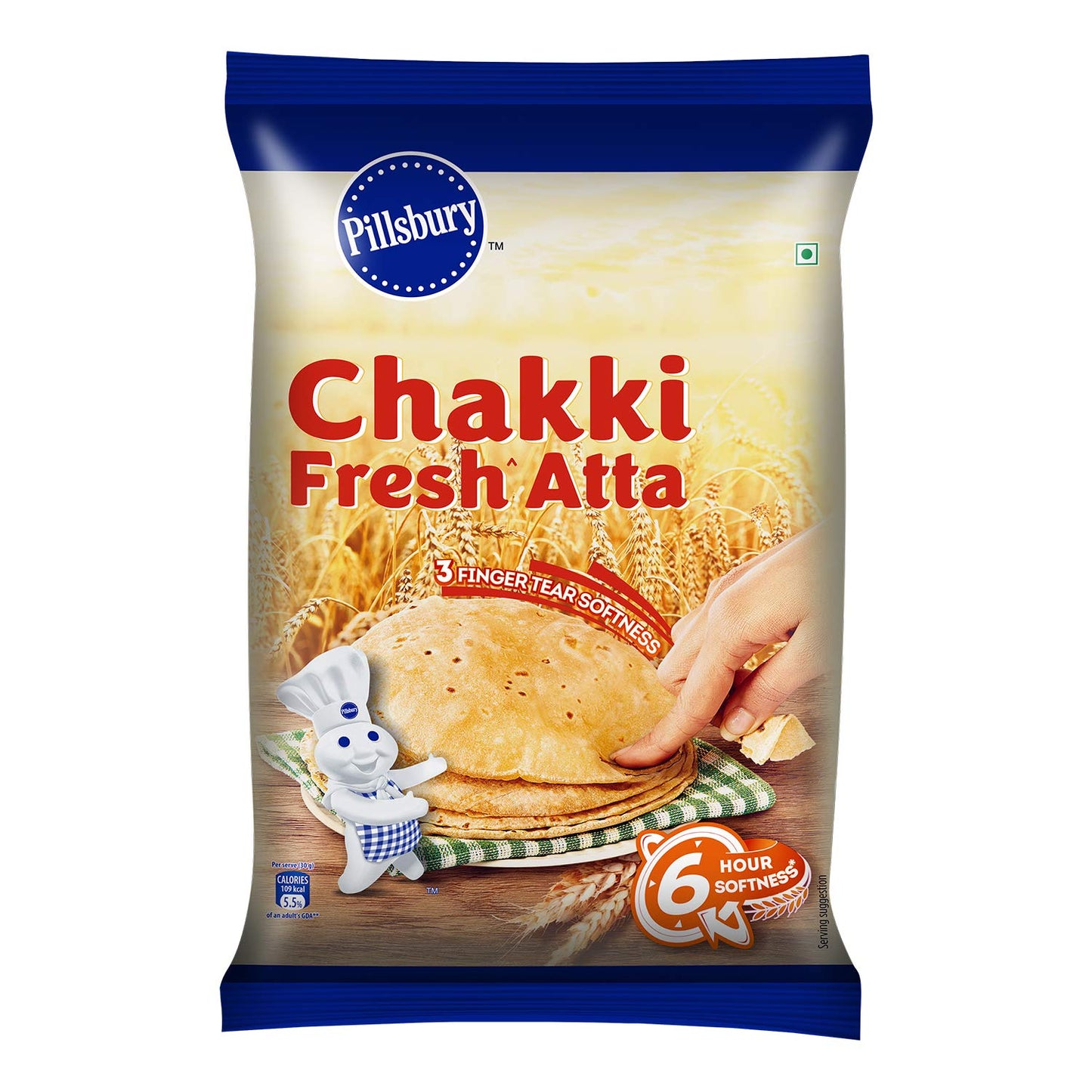 Pillsbury Chakki Fresh Atta, 5 Kg