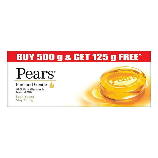 Pears Glycerin Soap, 125g (Buy 4 Get 1 Free)