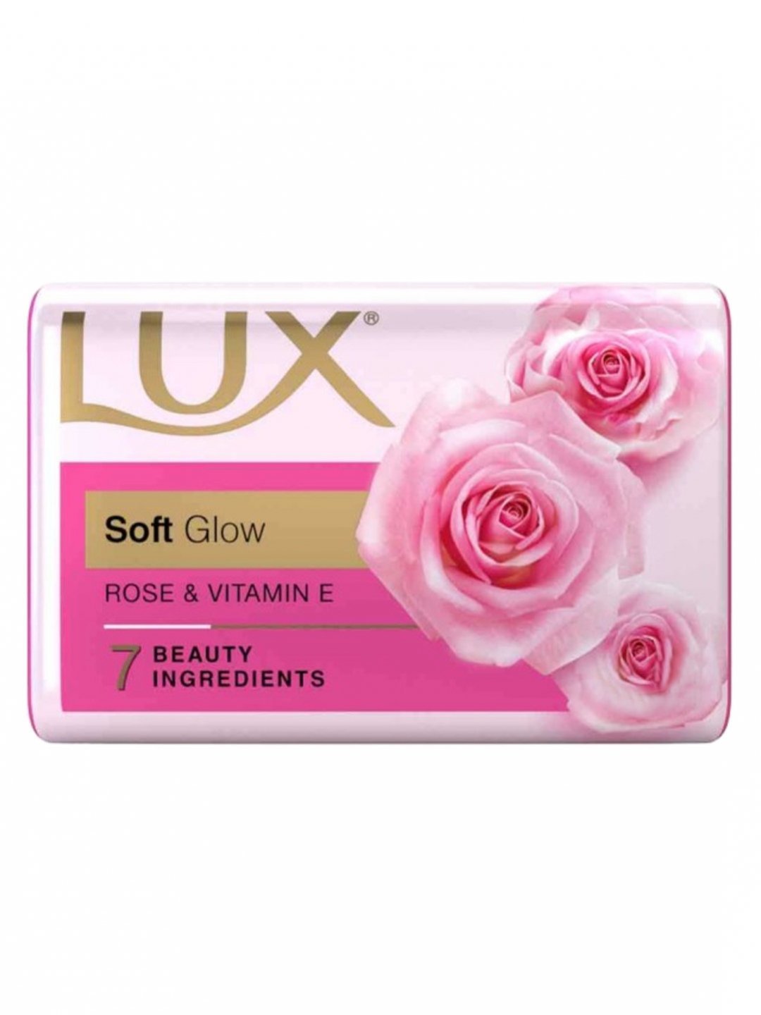 Lux Soft Glow with Rose & Vitamin E Soap, 100g (Pack of 3)