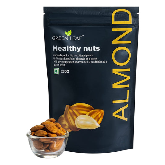Green Leaf Premium Almonds / Badam, 250g