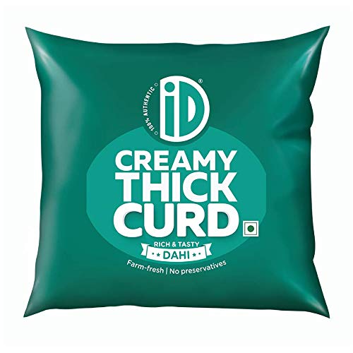 iD Creamy Thick Curd Pouch, 400g