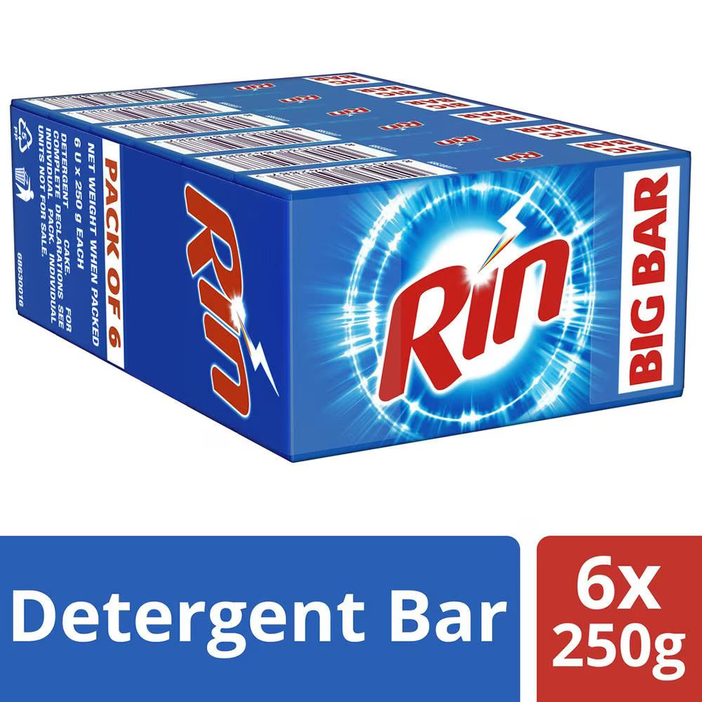 Rin Big Bar, 250g (Pack of 6)