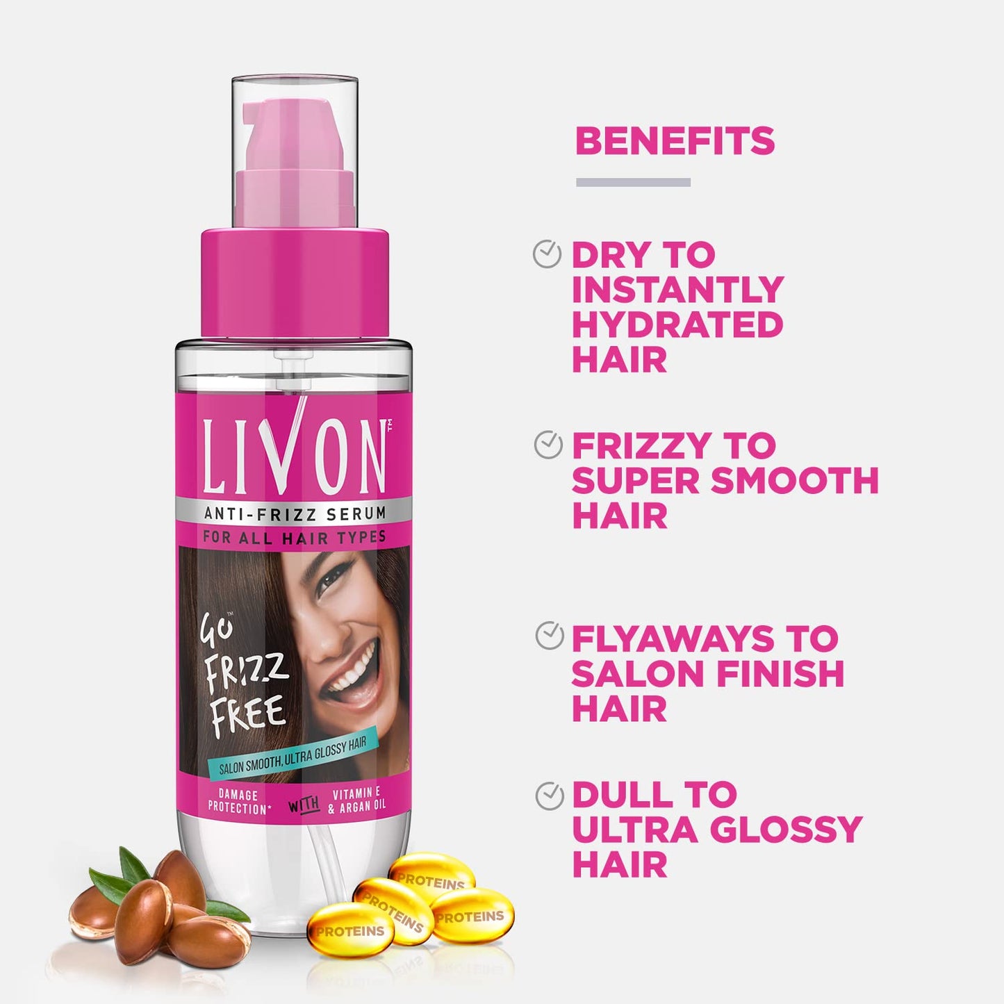 Livon Hair Serum for Women & Men, 50ml