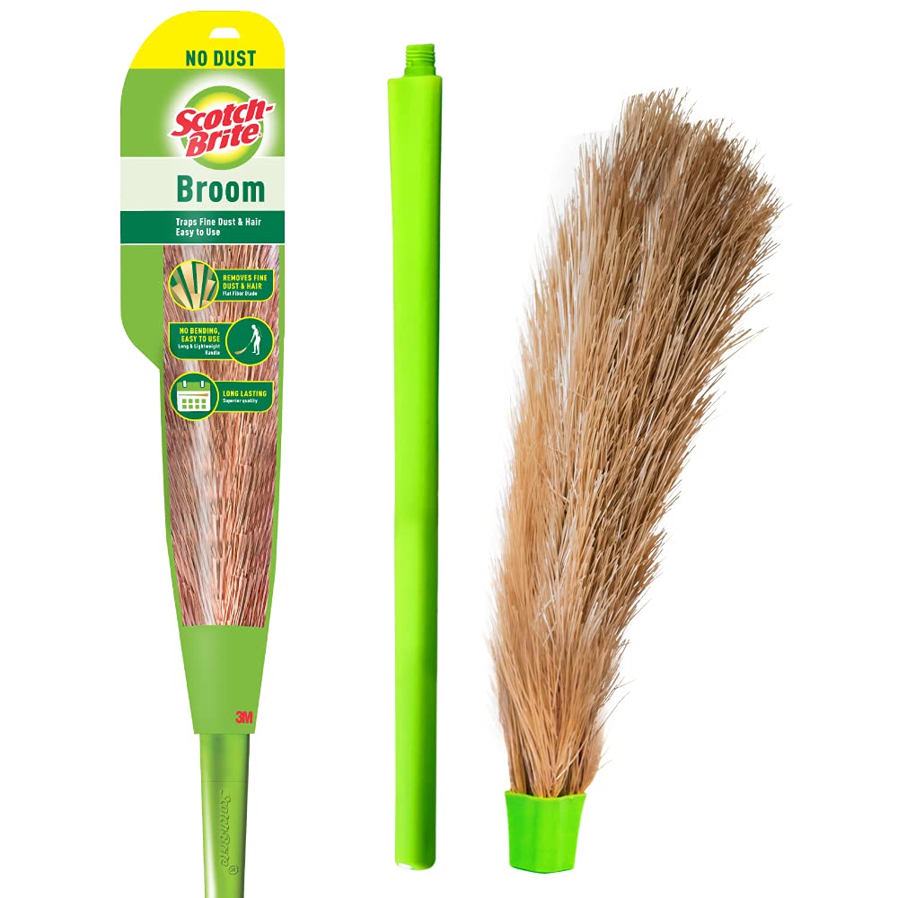 Scotch-Brite No Dust Fibre Broom