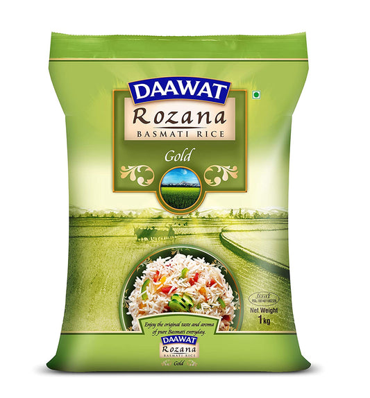 Daawat Rozana Gold Basmati Rice, 1 Kg
