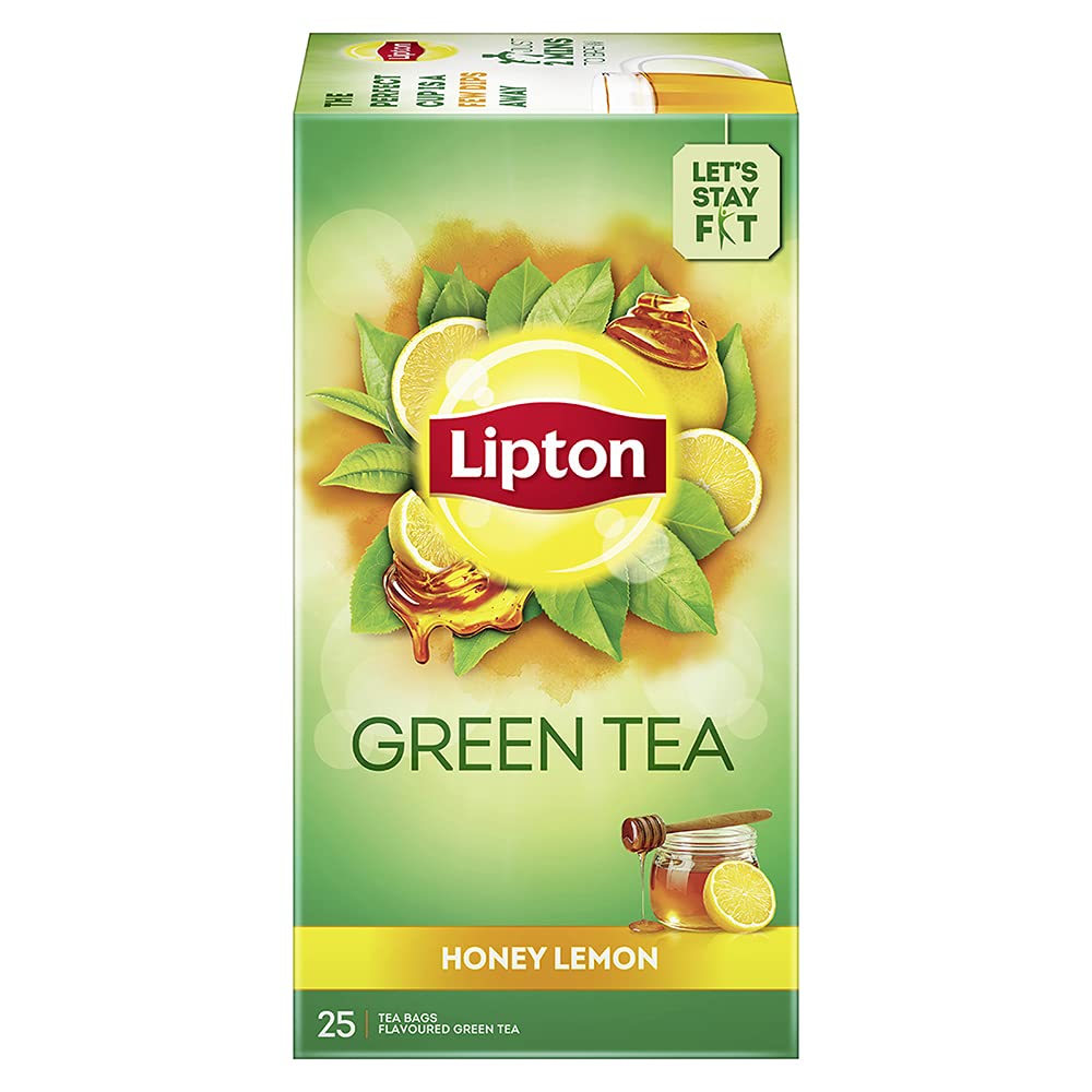 Lipton Green Tea 25 Bags - Lemon Zest