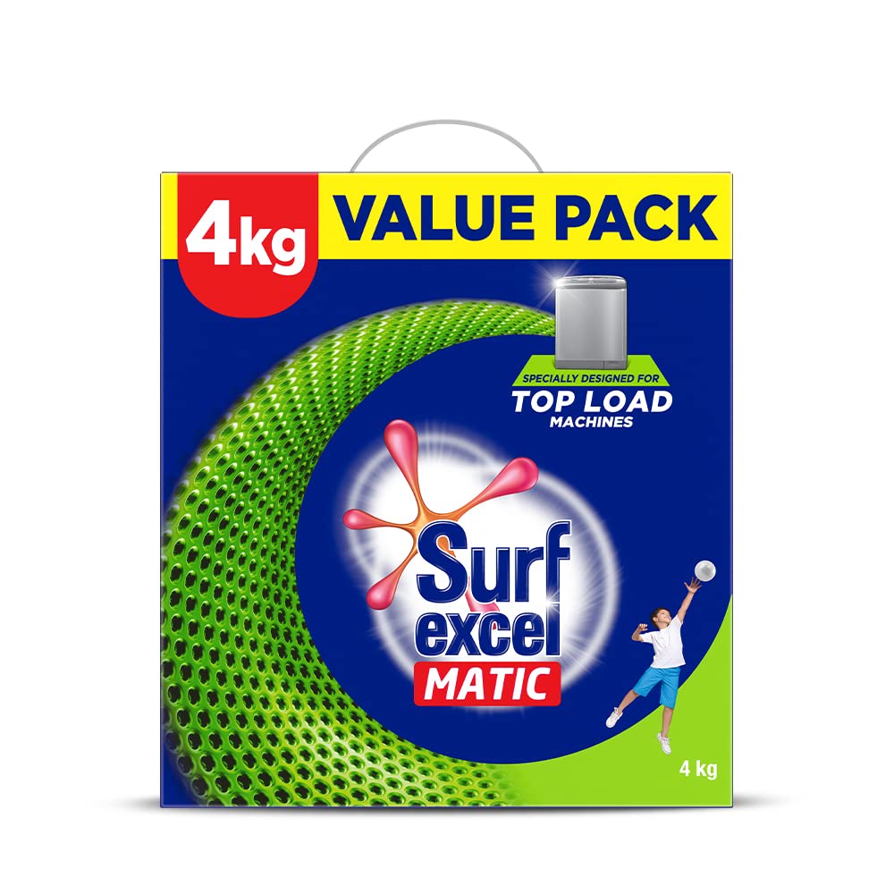 Surf Matic Top Load Powder, 4 Kg