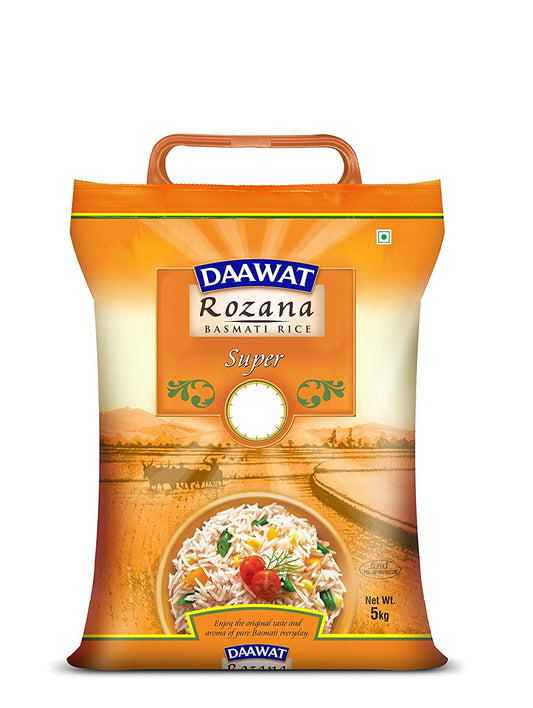 Daawat Rozana Super Basmati Rice, 5 Kg