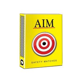 Aim Safety Matches, 30 Sticks (Pack of 10)