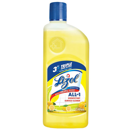 Lizol Disinfectant Surface Cleaner - Citrus, 500ml