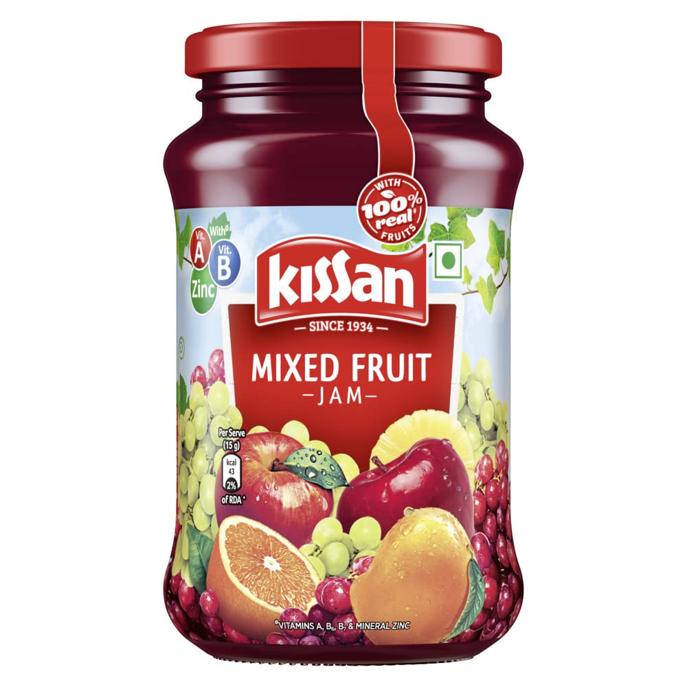 Kissan Jam - Mixed Fruit, 500g