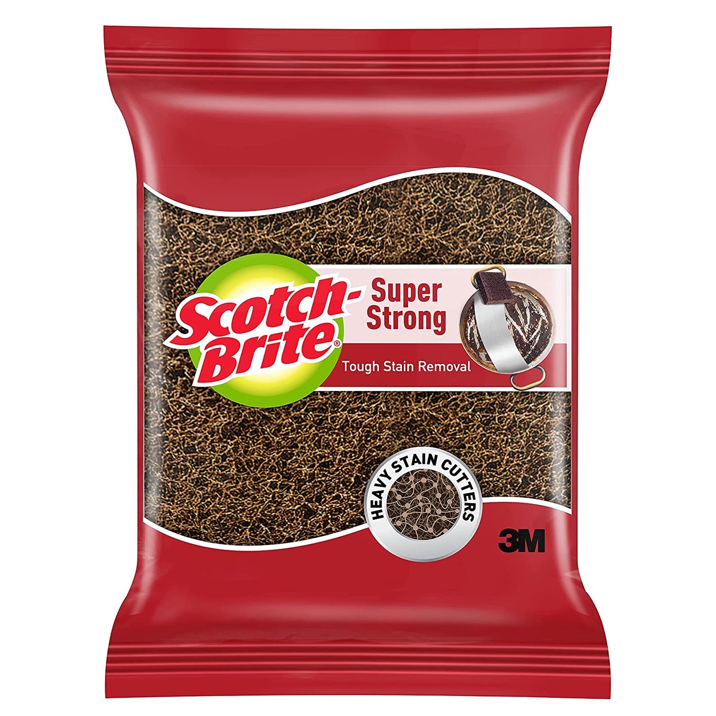 Scotch-Brite Super Strong Scrub Pad (7.5 cm x 9 cm)