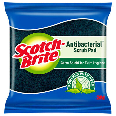 Scotch-Brite Antibacterial Scrub Pad (7cm x 10cm)