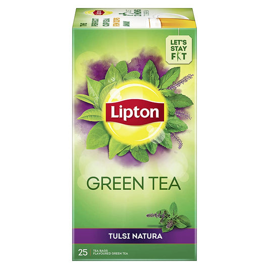 Lipton Green Tea 25 Bags - Tulsi Natura