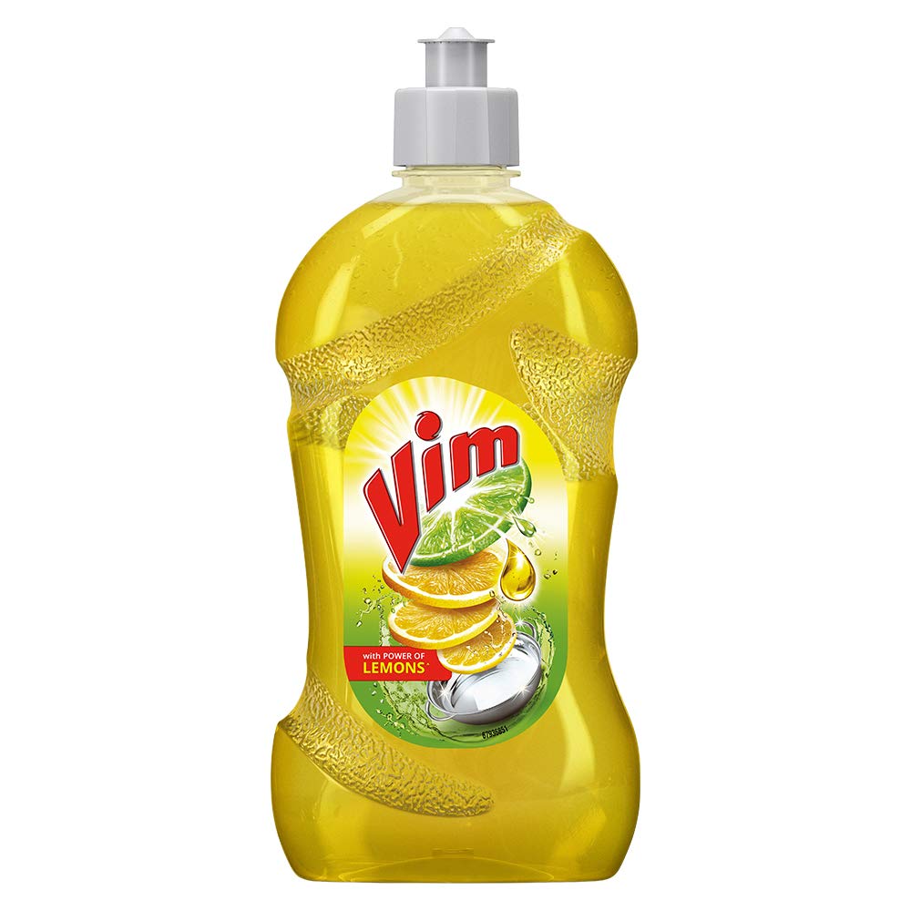 Vim Dishwash Liquid Bottle, 500ml